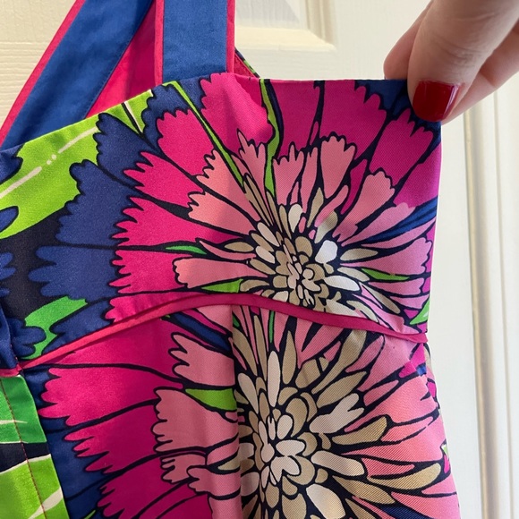 Lilly Pulitzer Silk Mini Dress size 8 - Picture 3 of 10